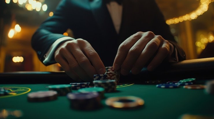 Pemain casino menikmati hiburan gaya hidup modern secara live